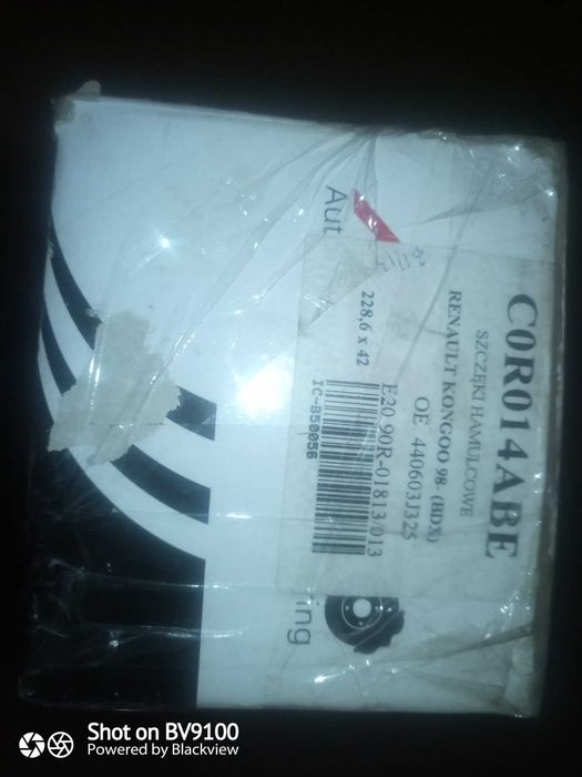 Колодки гальмівні барабанні, комплект C0R014ABE