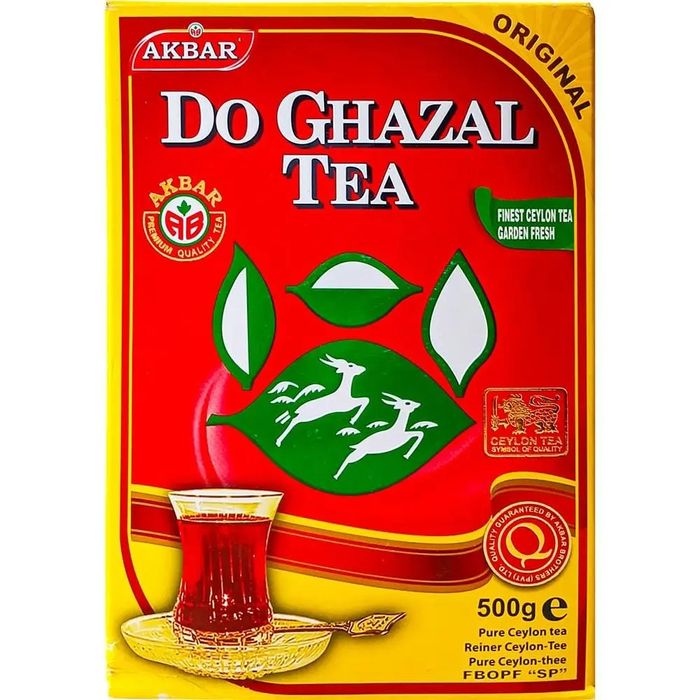Чай Цейлонский Do Ghazal tea акбар Akbar дві газелі голд gold оригінал
