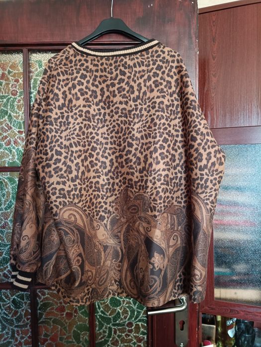 bluza pantera ze wzorem