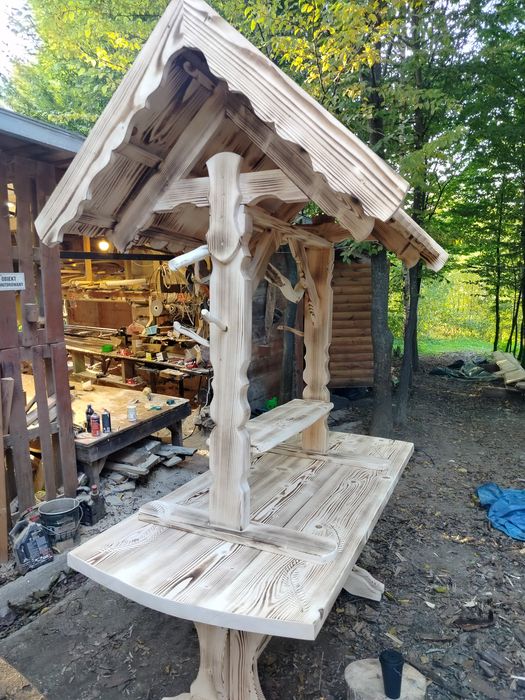 Stół wiejski 205 cm weselny imprezy okolicznościowe