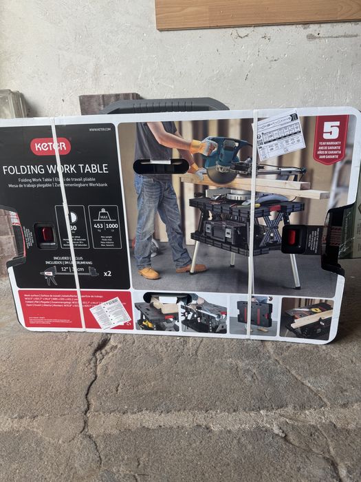 Stół warsztatowy Ketet . Nowy