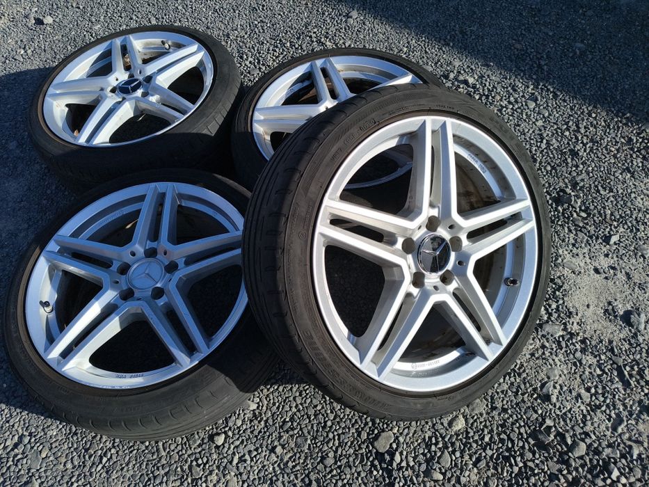 Felgi Mercedes C E klasa 5 x 112 R18 8 cali ET38 koła  Germany  W204 W177 CLA