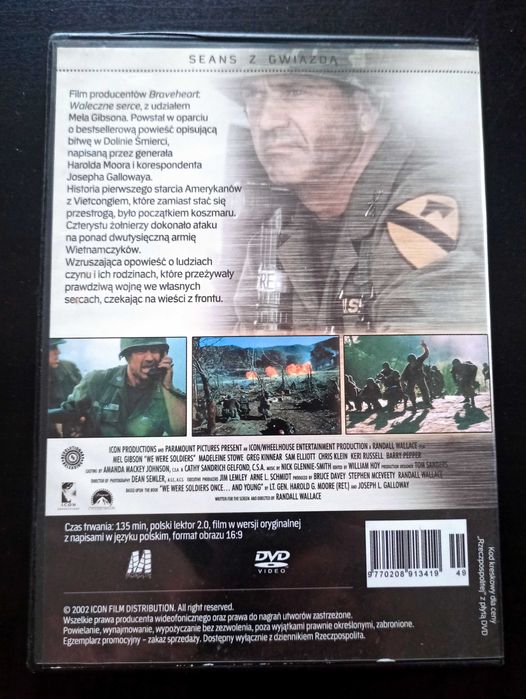 Byliśmy żołnierzami Film DVD z Mel Gibson