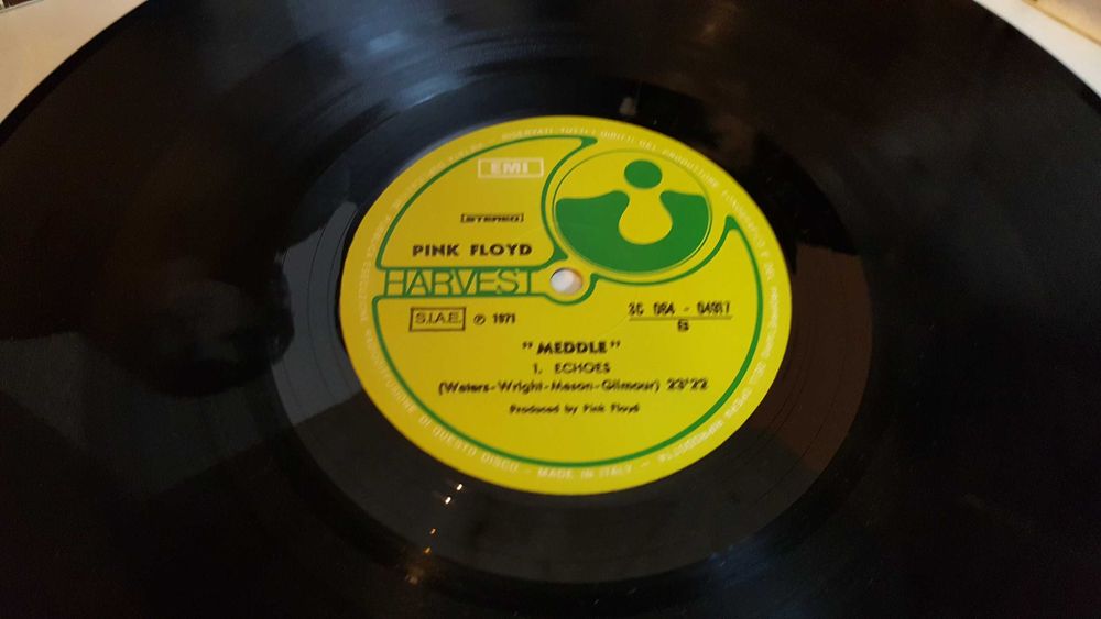 winyl Pink Floyd Meddle oryginał 1 press EMI Hervest 1971 r