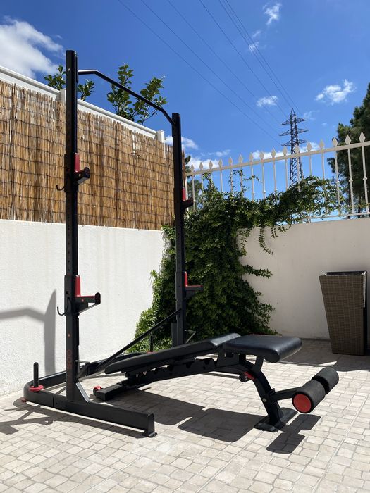 Banco de musculação reforçado
