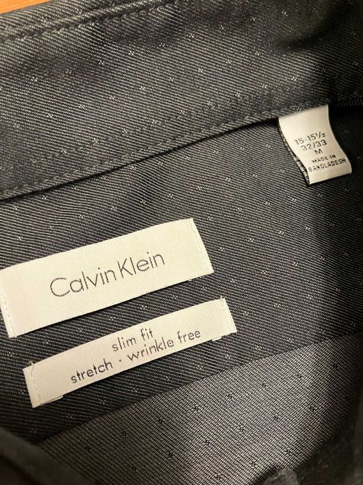 Рубашка calvin klein м мужское оригинал