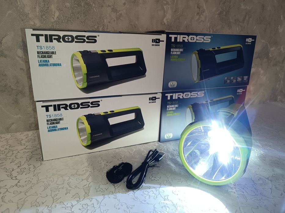 Акумуляторний ліхтар TIROSS TS1858