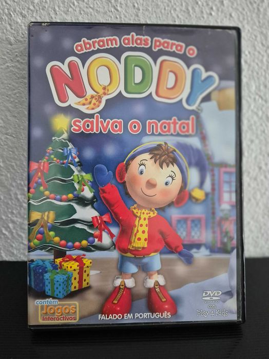 DVD's do Noddy 13 unidades + caixas arquivadoras