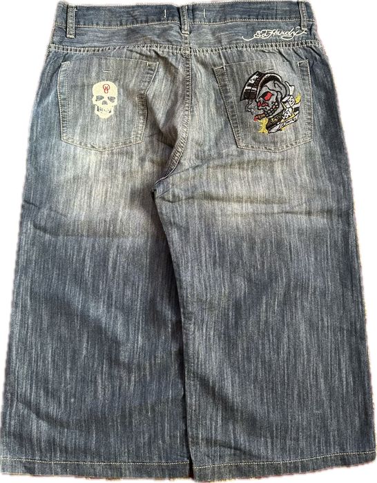 шорты Ed hardy,rap skate
