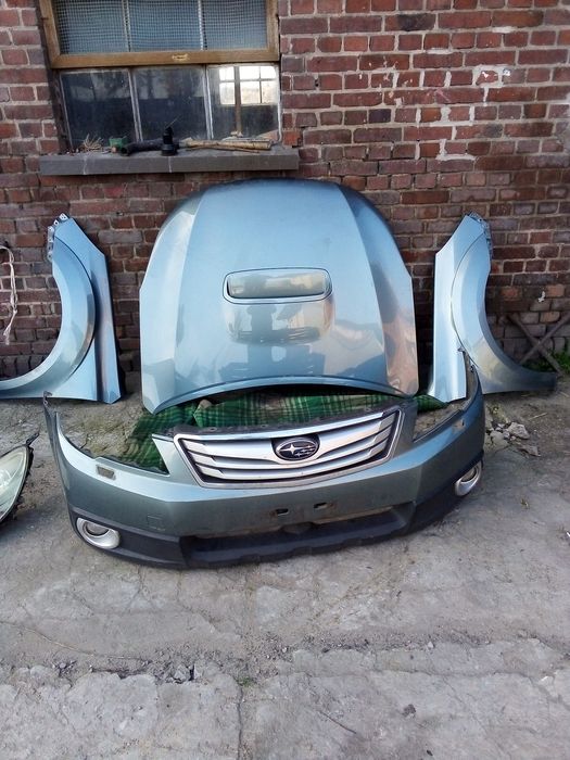 Subaru Outback IV Maska zderzak błotniki pas lampy kompletny przód