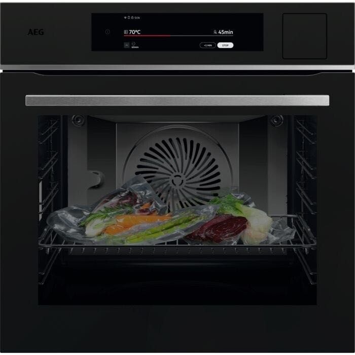 Nowy piekarnik konwekcyjno parowy  AEG TP9SB83FAT BlackMat