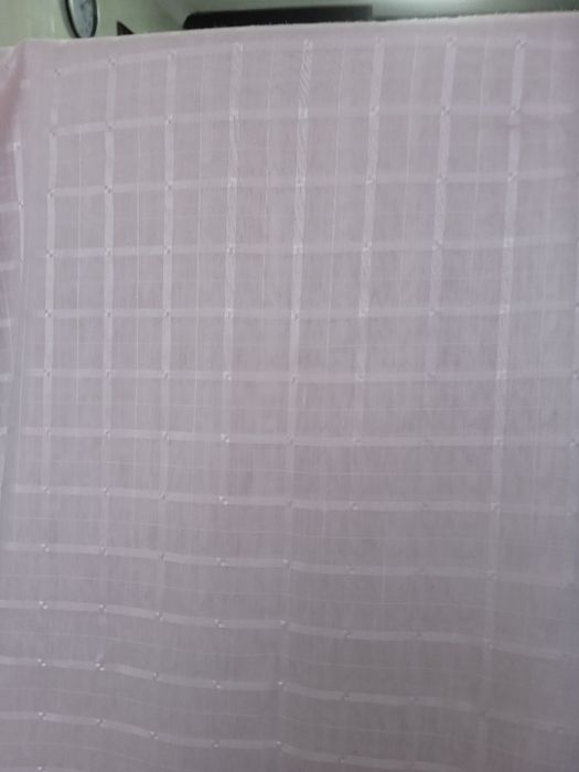 2 cortinas rosa claro nuvem