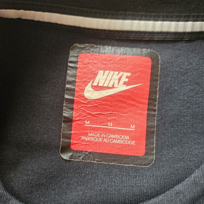 Czarna Bluza Crewneck Nike Tech Fleece