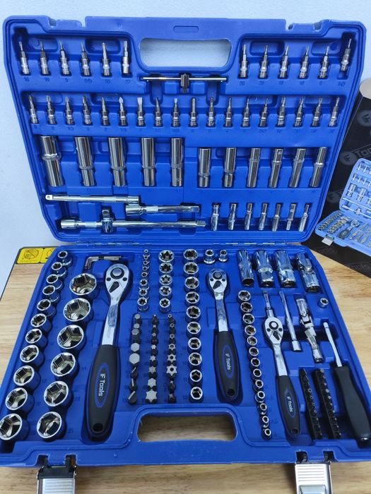 Mala de ferramentas 171pcs Chrome vanádio Ftools