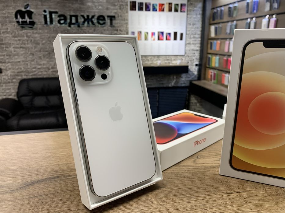 iPhone 13 Pro Max 256 (Silver) Neverlock. Магазин. Кредит. Гарантія