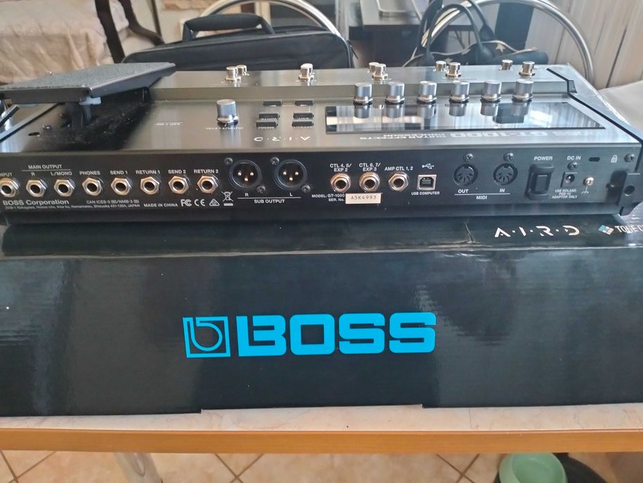 Boss GT-1000 – flagowy multiefekt gitarowy