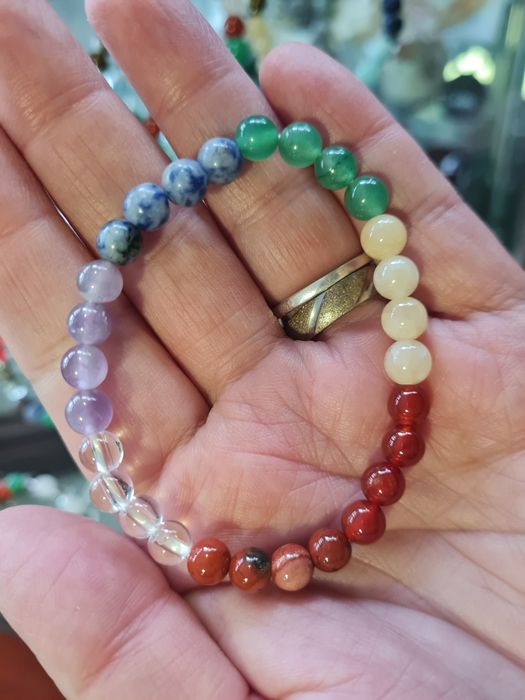 Pulseiras dos 7 chakras