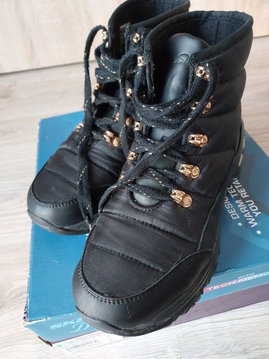 Sketchers D'lites damskie zimowe sneakersy r.37