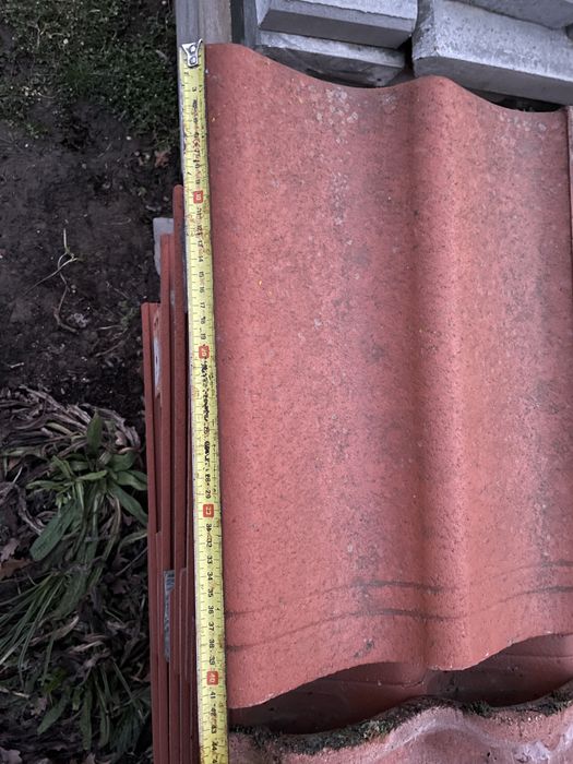 Dachówka cementowa (czerwona)