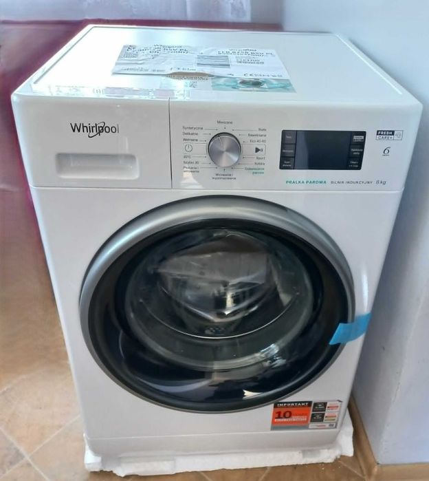 Sprzedam NOWĄ pralkę Whirlpool FFB 8258 BSV PL
