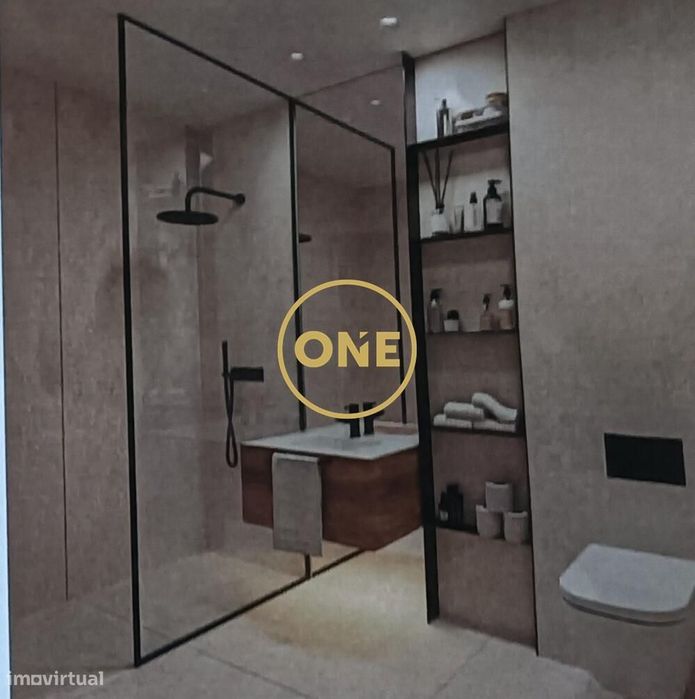 Apartamento T1 com piscina no rooftop, a 5 min a pé da praia da Oura -