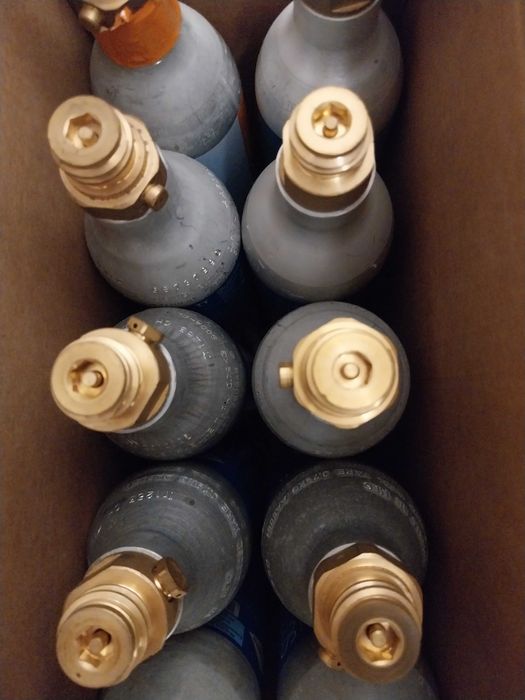 Butle Sodastream niebieskie duzy zestaw 30szt