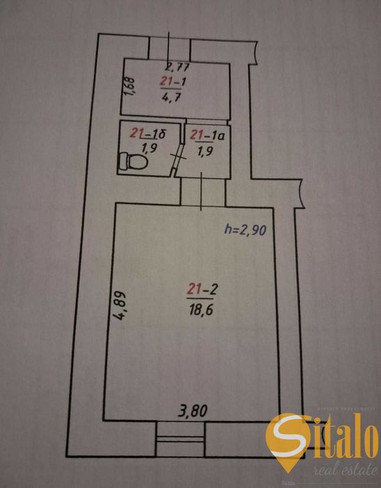 Продаж 1 кімнатної квартири, вулиця Городоцька, під ремонт
