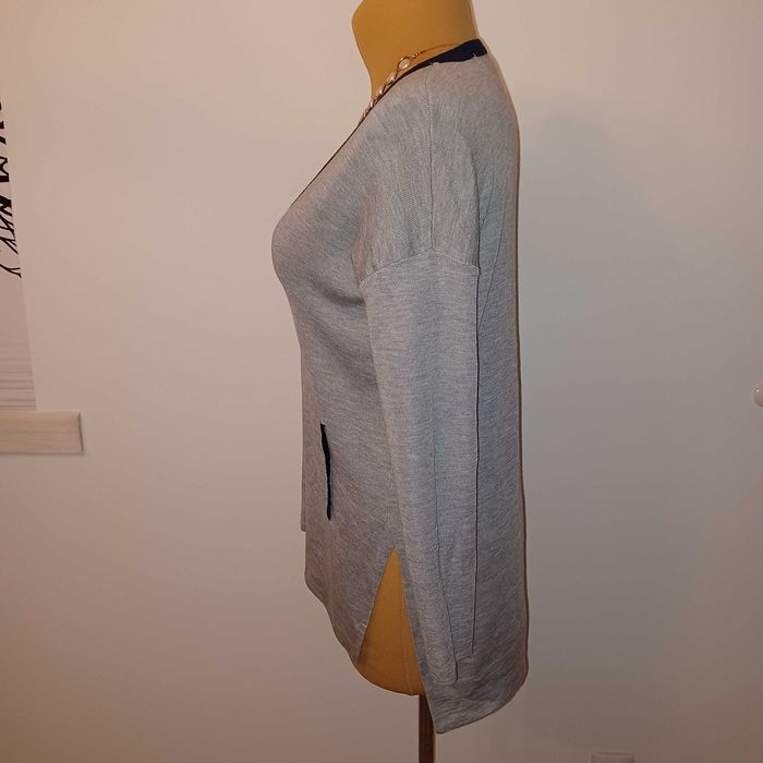COERCION 100% wełna merino sweter śliczny dla L/XL