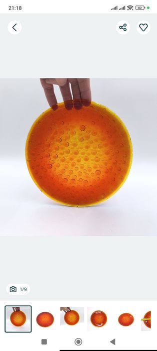 Rezerwacja Asteroid Talerz Owocarka migdały wazon nygus