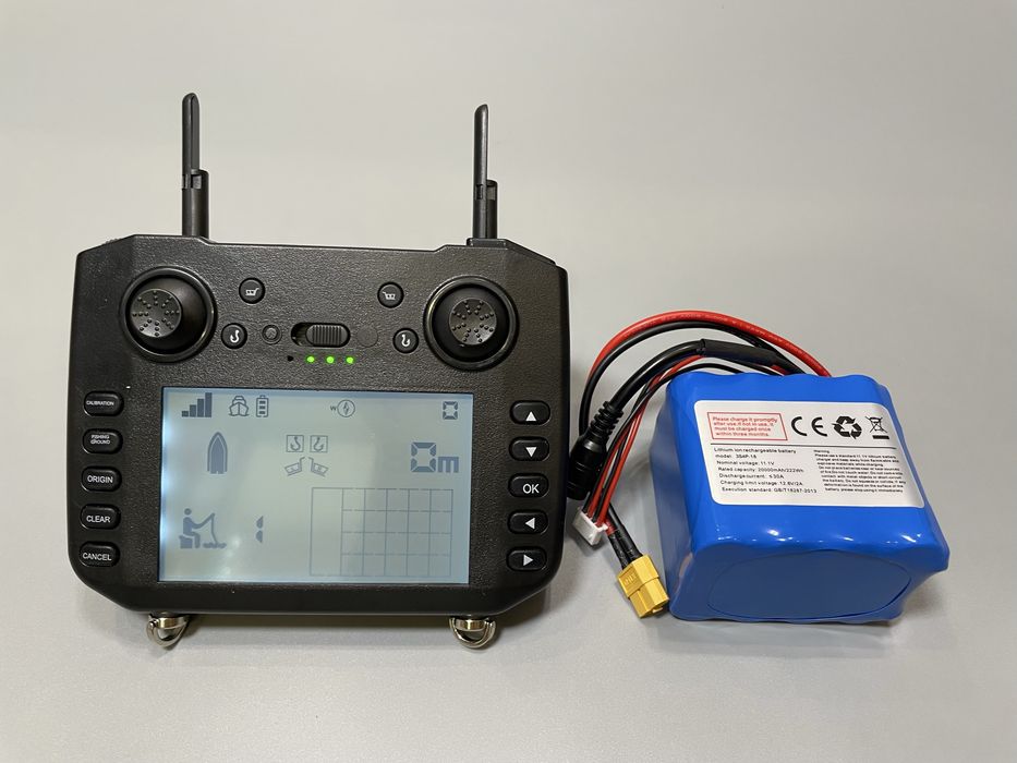20000 mah 12V Карповый кораблик Flytec V030 с GPS для рыбалки завоза прикормки Короповий кораблик для риболовлі Карповий завезення прикормочный з гпс