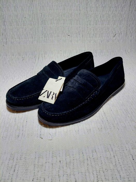 Лофери ZARA замша 44р.