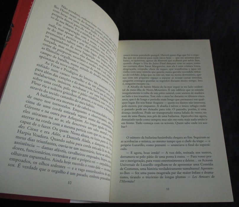 Livro Na corda bamba Joanne Harris Asa