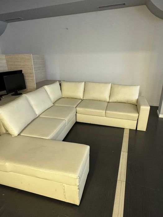 Sofa modułowa skórzana