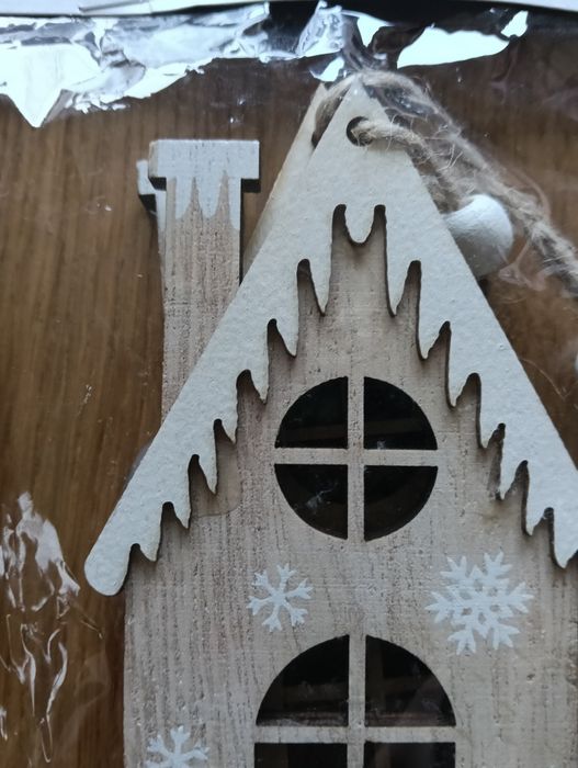 Zawieszki świąteczne domki