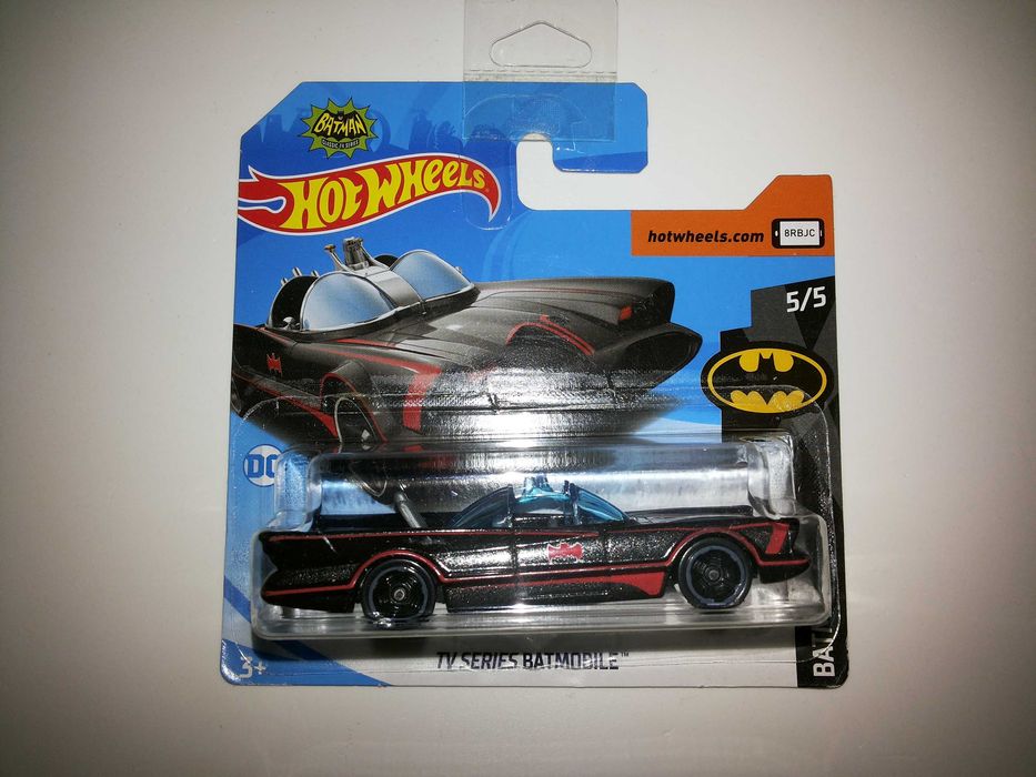 Batman - Carros Antigos - Batmobile - Hot Wheels escala 1/64