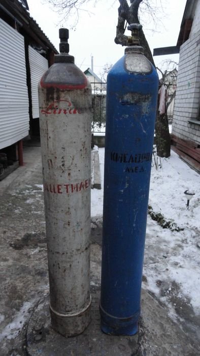 Балон Кислородный 40л. аргон, углекислота