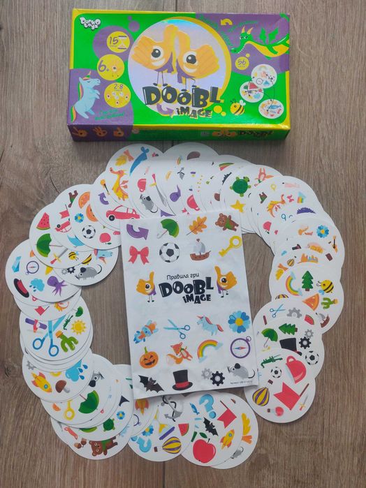 Игра настольная развлекательная «Doobl Image», новая.