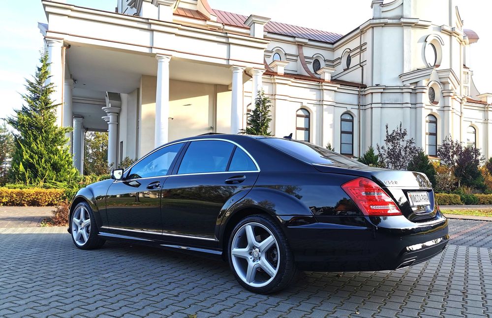 Mercedes Klasa S do ślubu AMG Long samochód do ślubu auto do ślubu