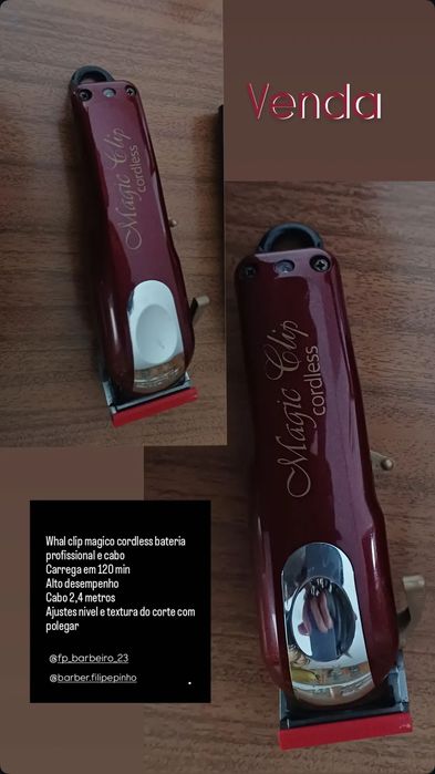 Máquina wahl mágica clip