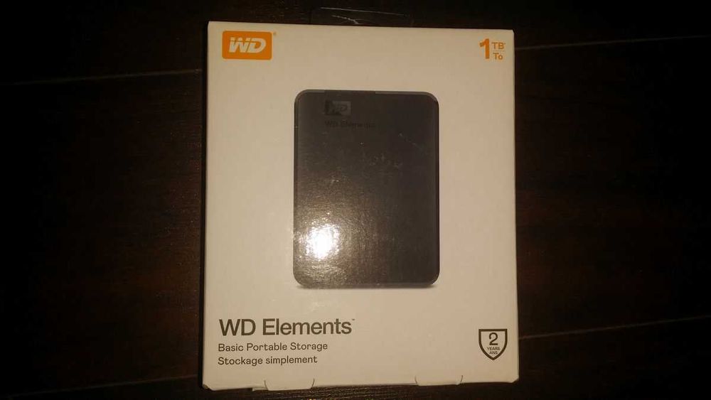WD Western Digital Elements 1TB 2,5'' Nowy dysk zewnętrzny portable