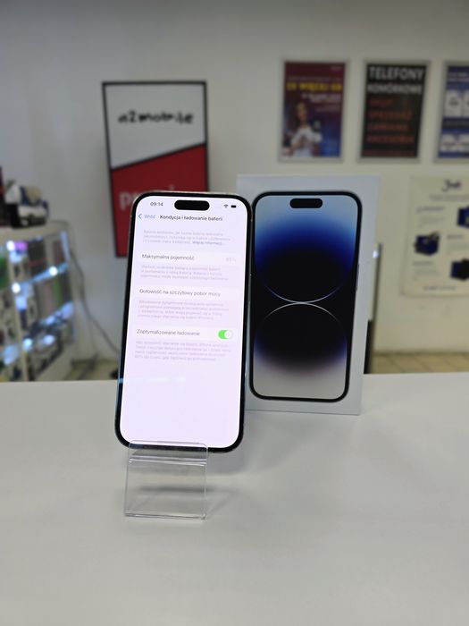 iPhone 14 Pro 256GB - Gwarancja - Sklep - Srebrny