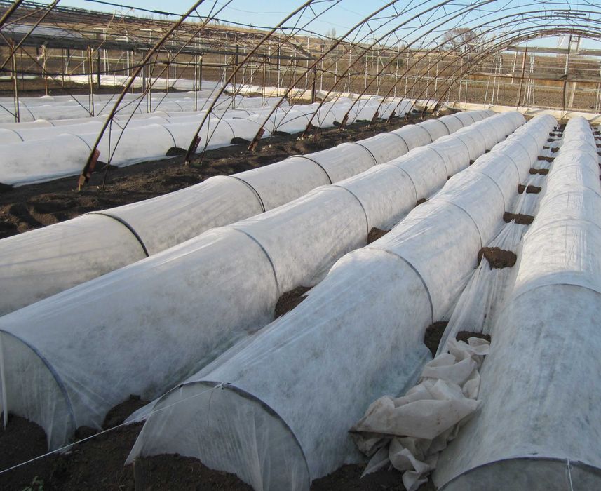 Агроволокно  агротканина спанбонд купити  чорне біле  рулон на метри