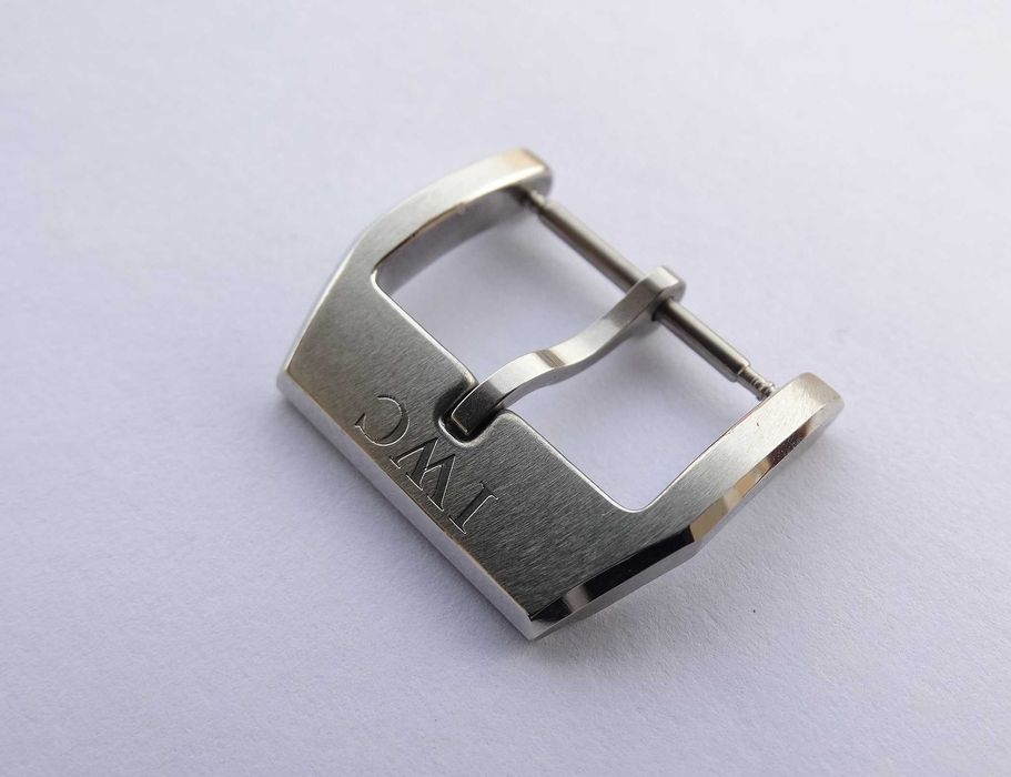 2szt Klamra do paska do zegarka IWC Schauffhausen 18mm pilot stal INOX