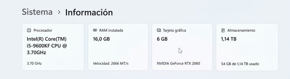 PC Gaming i5-9600KF | RTX 2060 6GB | 16GB RAM RGB | SSD NVMe | Caixa Branca