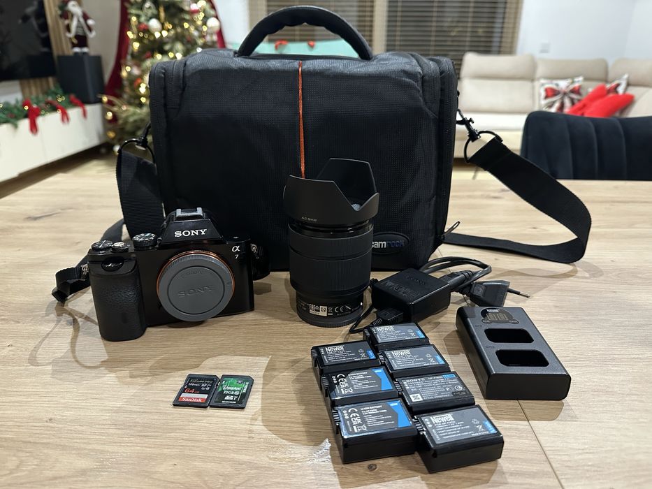 Sony A7 ILCE-7 - mega zestaw