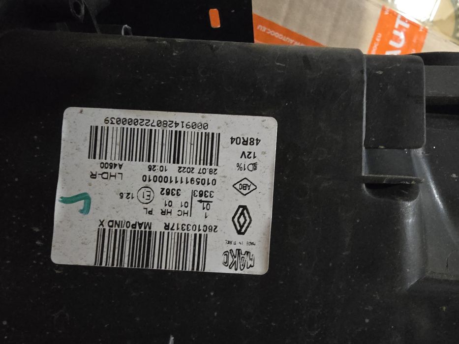 Vendo oticas renault clio 4