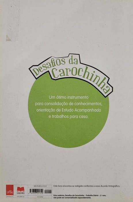 Desafios da Carochinha 2° ano