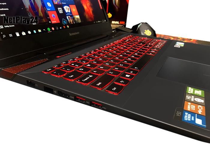 Gamingowy Laptop Lenovo Ośmio i7 IPS-4K NVIDIA Ram-8GB 1000GB Do Gier Pracy