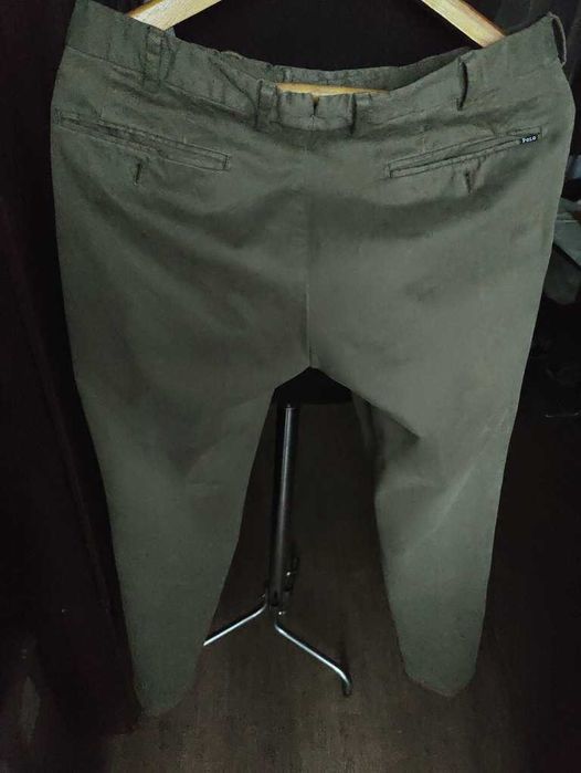 Джинсы (chino Polo Ralph Lauren USA w32 stretch green grey.