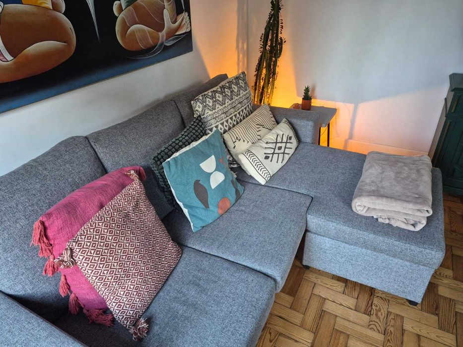 sofá com chaise longue